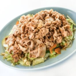 肉しょうが野菜炒め
